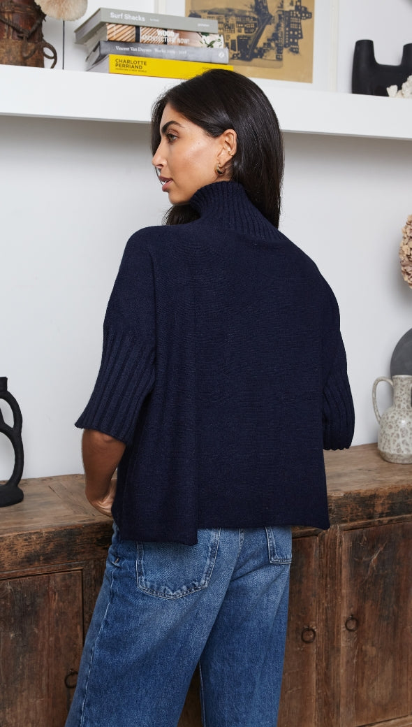 EMILIE SWEATER - NAVY