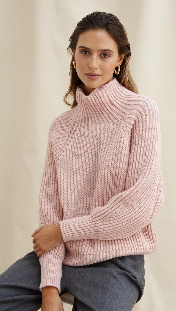 SELMA SWEATER - ROSE