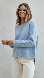 ASHLEY SWEATER - BLUE