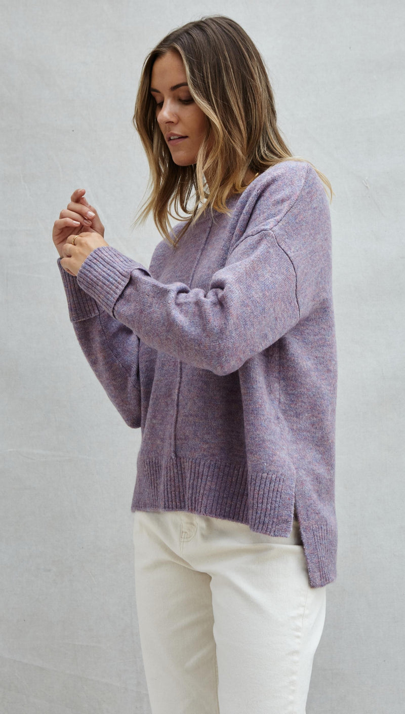 ASHLEY SWEATER - LILAC