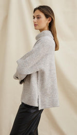 VANESSA SWEATER - GREY MELANGE