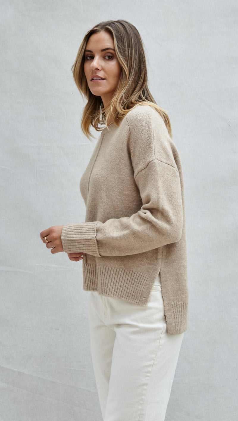 ASHLEY SWEATER - BEIGE