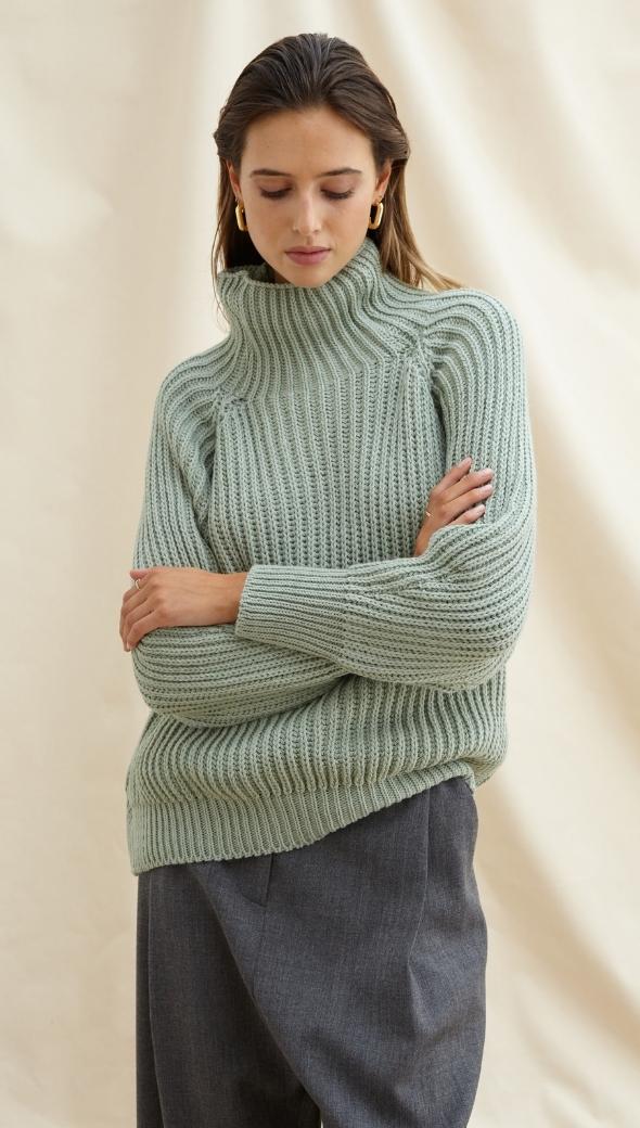 SELMA SWEATER - SAGE