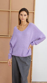 HAILEY SWEATER - LILAC