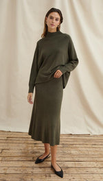 ALMA SKIRT - KHAKI