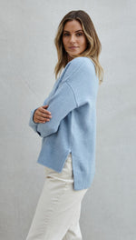 ASHLEY SWEATER - BLUE