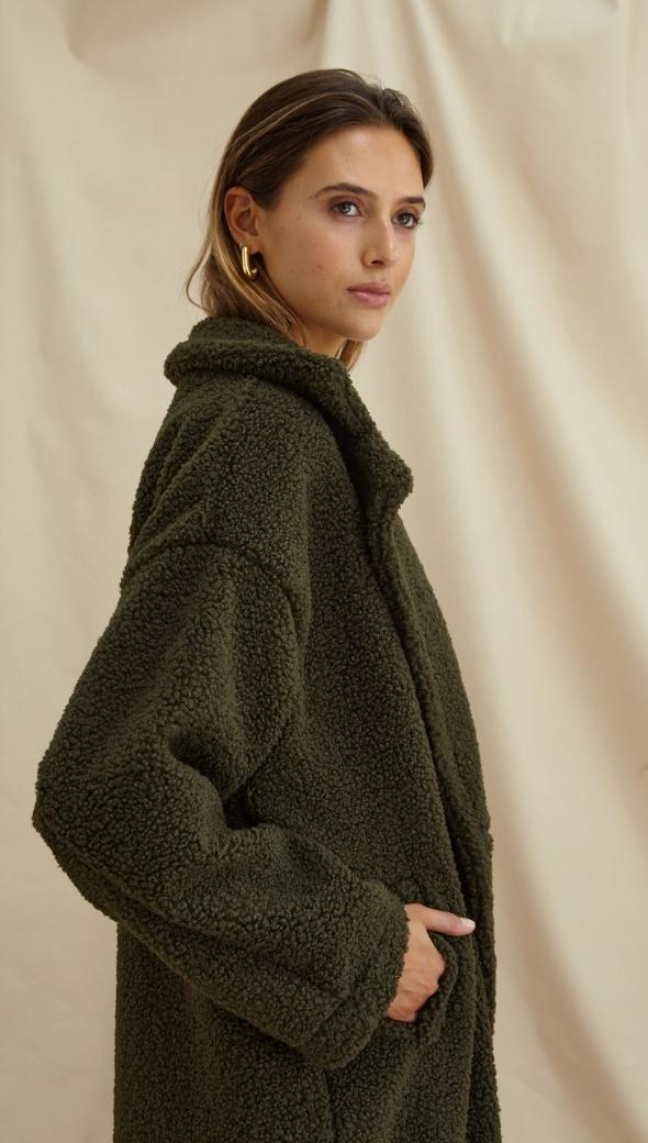 ADRIANA COAT - KHAKI