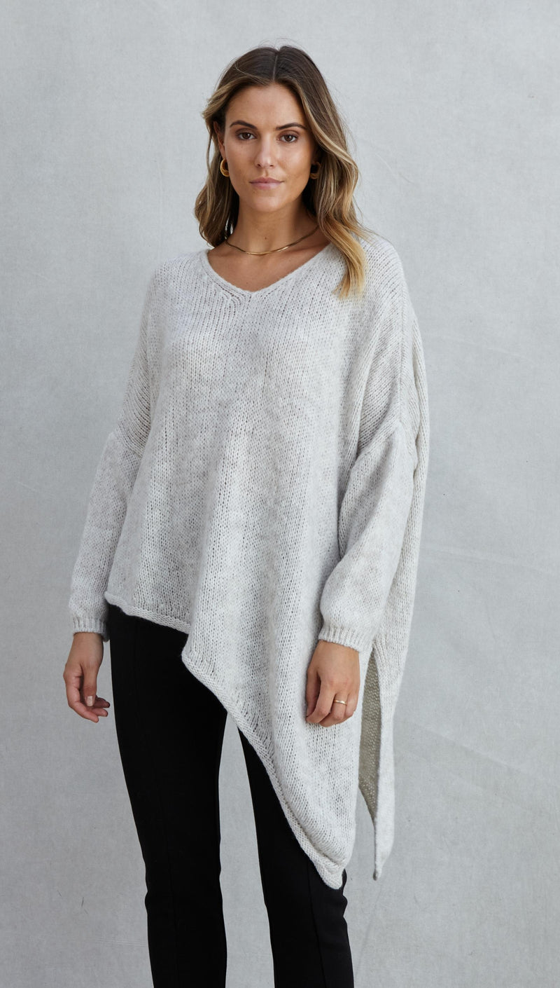 ORLA SWEATER - LIGHT GREY