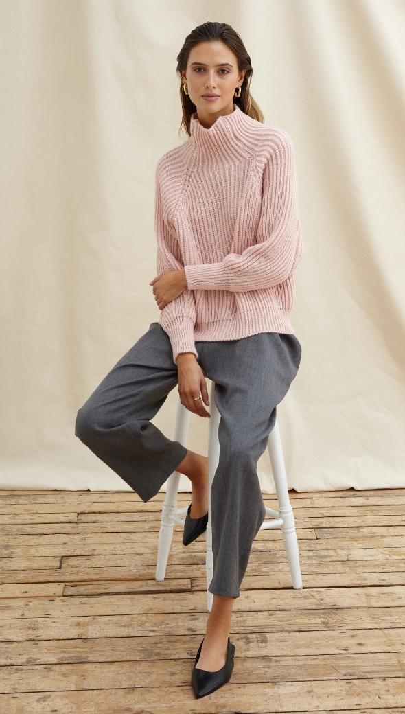 SELMA SWEATER - ROSE