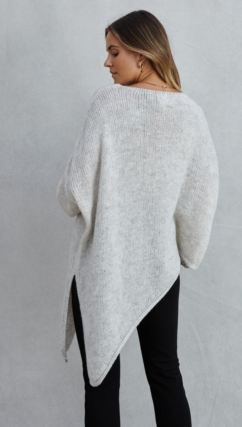 ORLA SWEATER - LIGHT GREY