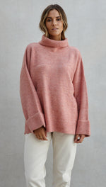 VANESSA SWEATER - CORAL