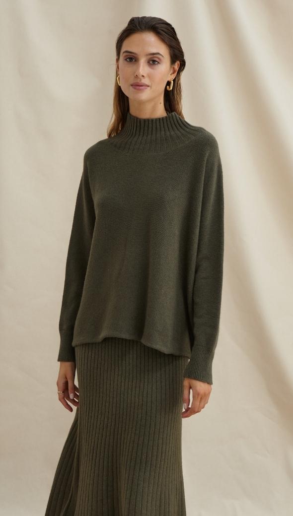 ALMA SKIRT - KHAKI