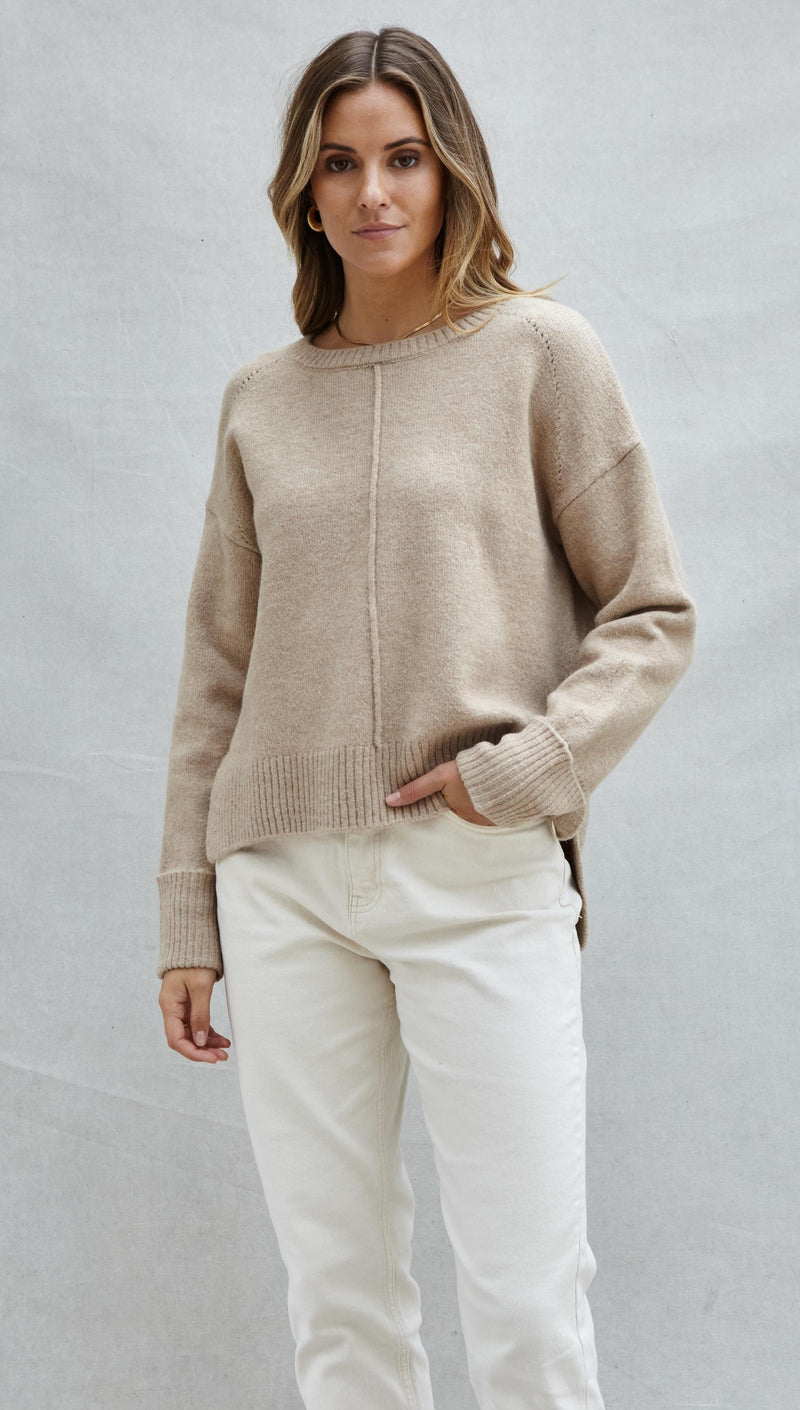 ASHLEY SWEATER - BEIGE