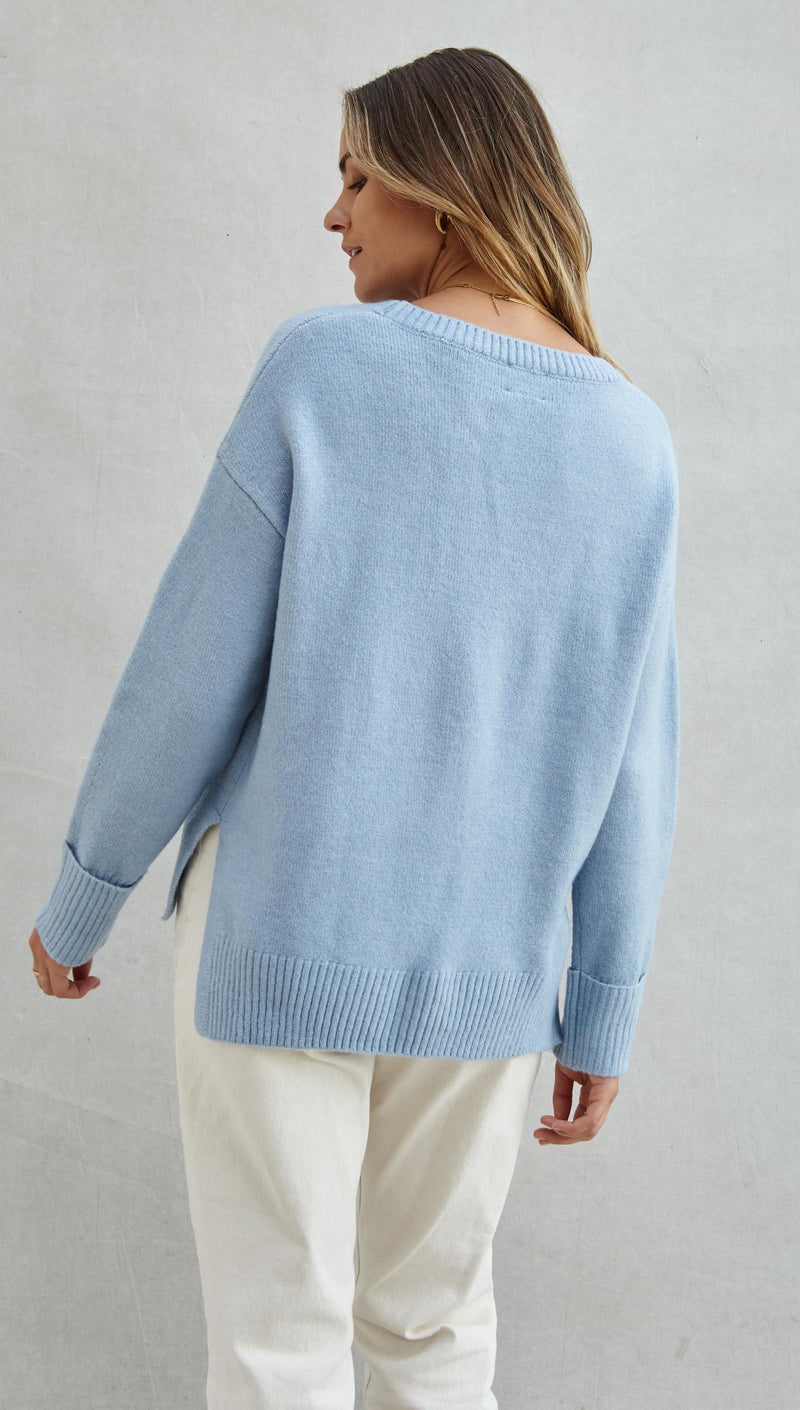 ASHLEY SWEATER - BLUE