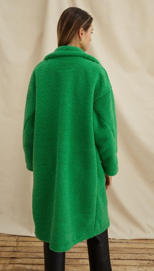ADRIANA COAT - BOTTLE GREEN