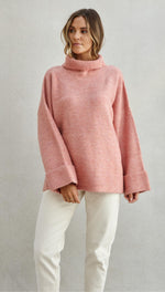 VANESSA SWEATER - CORAL