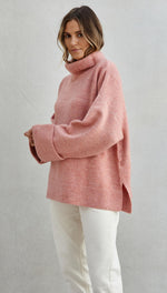 VANESSA SWEATER - CORAL