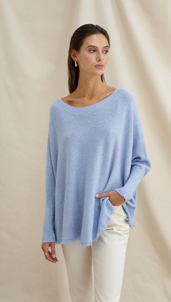 MARLIE SWEATER - SKY BLUE