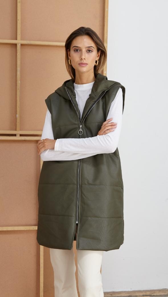 DANICA GILET - KHAKI