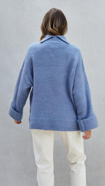 VANESSA SWEATER - SKY