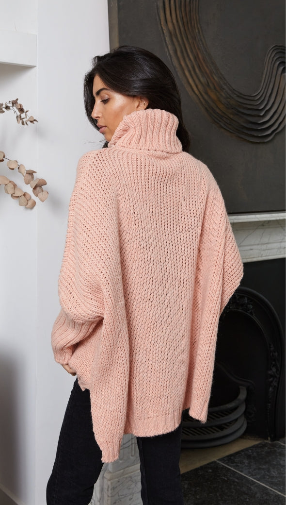 CLAIRE SWEATER - ROSE
