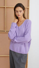 HAILEY SWEATER - LILAC