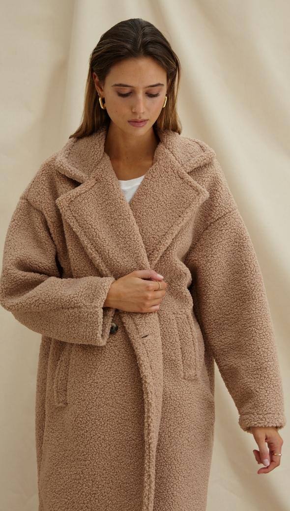 ADRIANA COAT - CAMEL