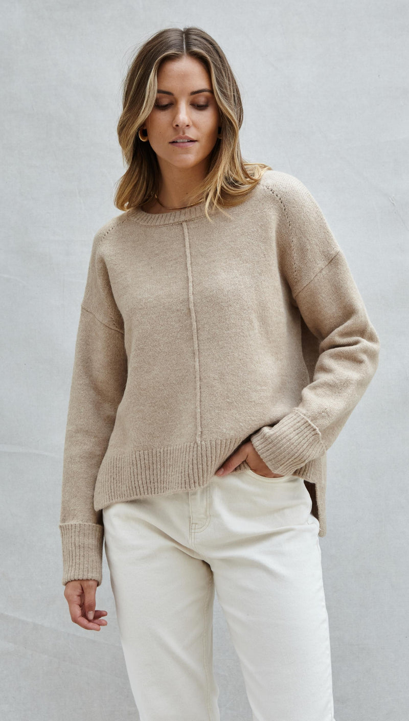 ASHLEY SWEATER - BEIGE