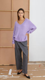 HAILEY SWEATER - LILAC