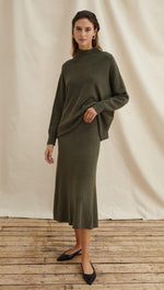 ALMA SKIRT - KHAKI