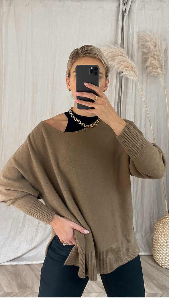 Michaela Sweater - Brown