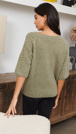 JULIE SWEATER - KHAKI