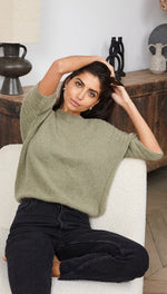 JULIE SWEATER - KHAKI