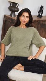JULIE SWEATER - KHAKI