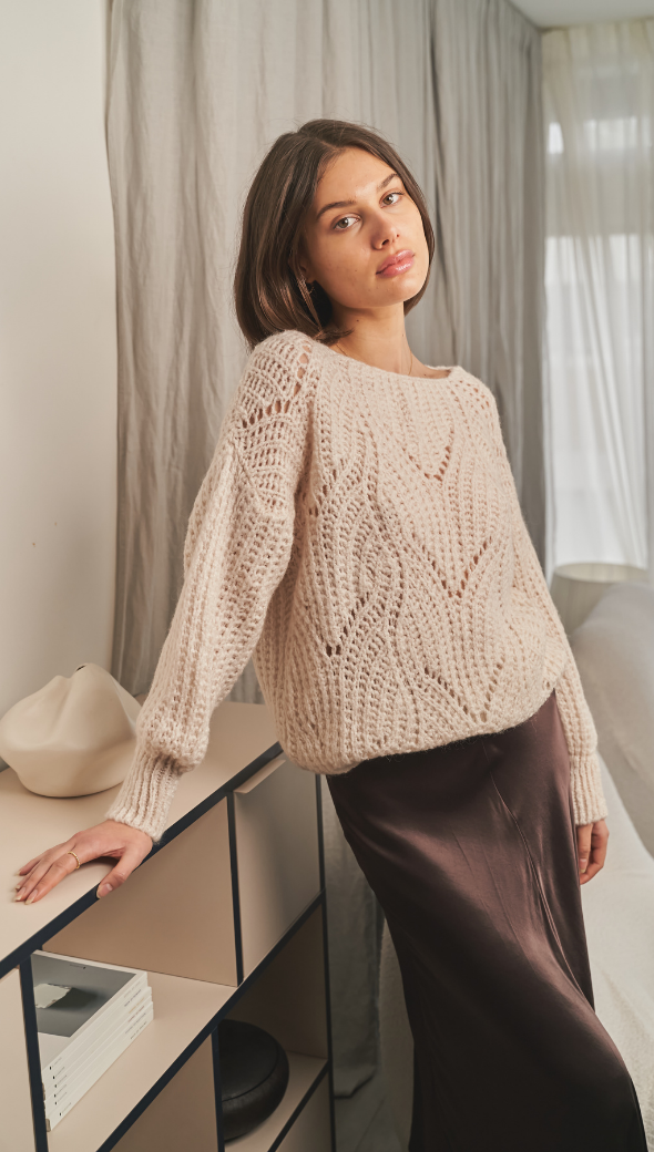 LINA SWEATER - IVORY