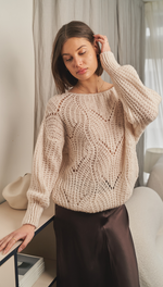 LINA SWEATER - IVORY