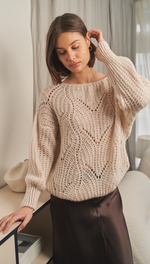 LINA SWEATER - IVORY