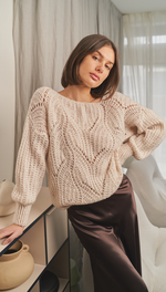LINA SWEATER - IVORY