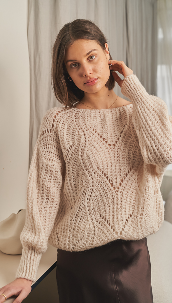 LINA SWEATER - IVORY