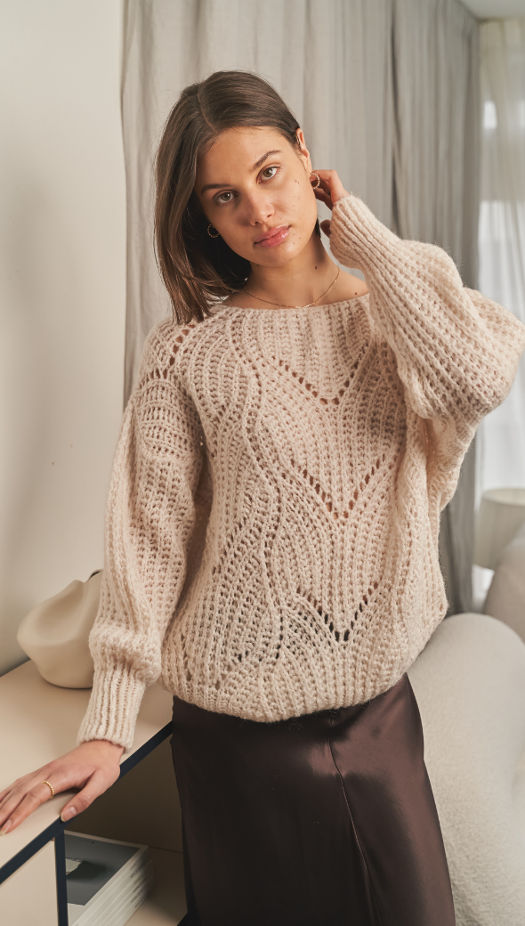 LINA SWEATER - IVORY
