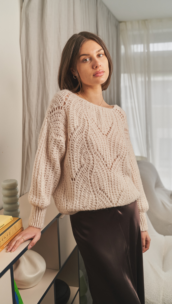 LINA SWEATER - IVORY
