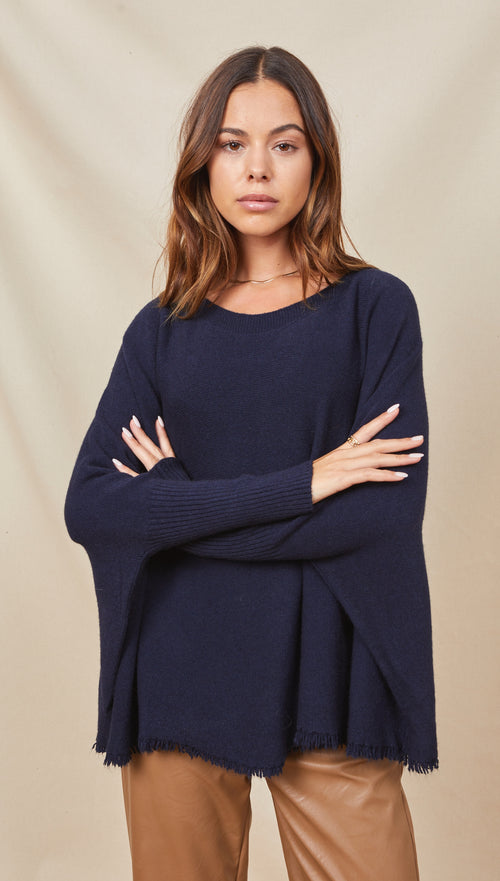 MARLIE SWEATER - NAVY