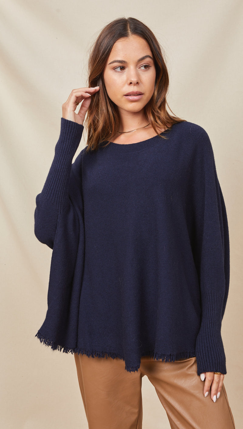 MARLIE SWEATER - NAVY