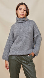 NIAMH SWEATER - GREY