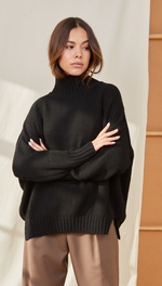 MARGOT SWEATER - BLACK