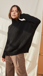 MARGOT SWEATER - BLACK