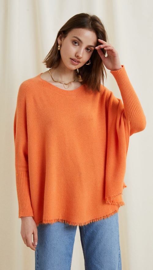 MARLIE SWEATER - TANGERINE