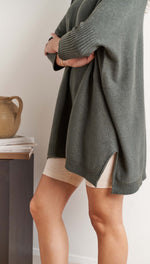 RILEY SWEATER - ARMY