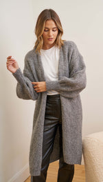 ROSALIA CARDIGAN - GREY