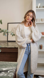 ROSALIA CARDIGAN - SOFT GREY